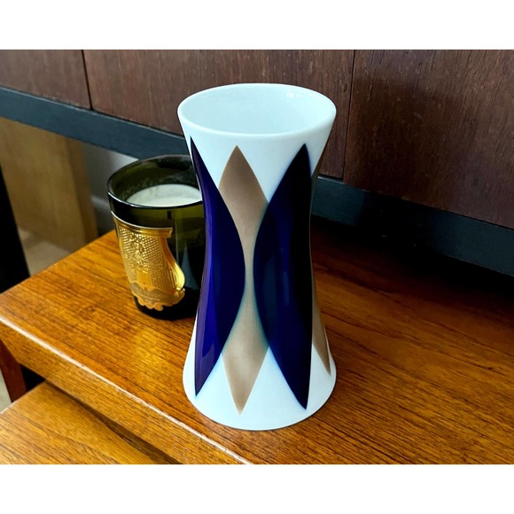 Sargadelos from Spain Modern Vase and Tray Set - Picture 9 of 10